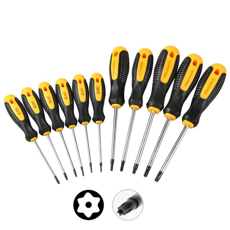 11 tournevis torx embouts