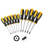 11 tournevis torx embouts