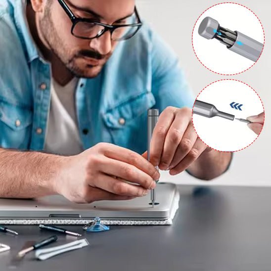 tournevis tablette precis embouts 